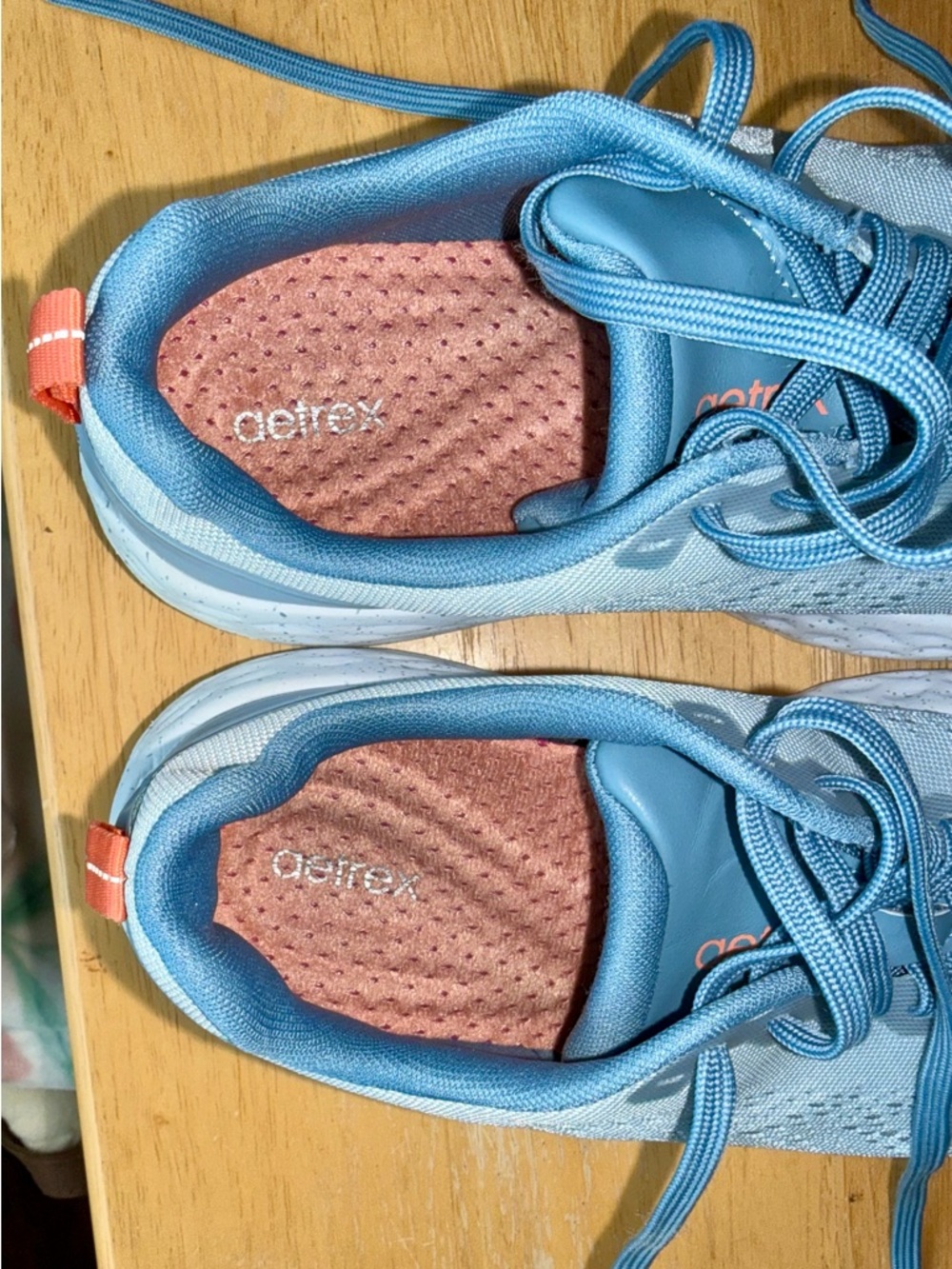 Aetrex “Danika” Light Blue Athletic Sneakers - Picture 7 of 7